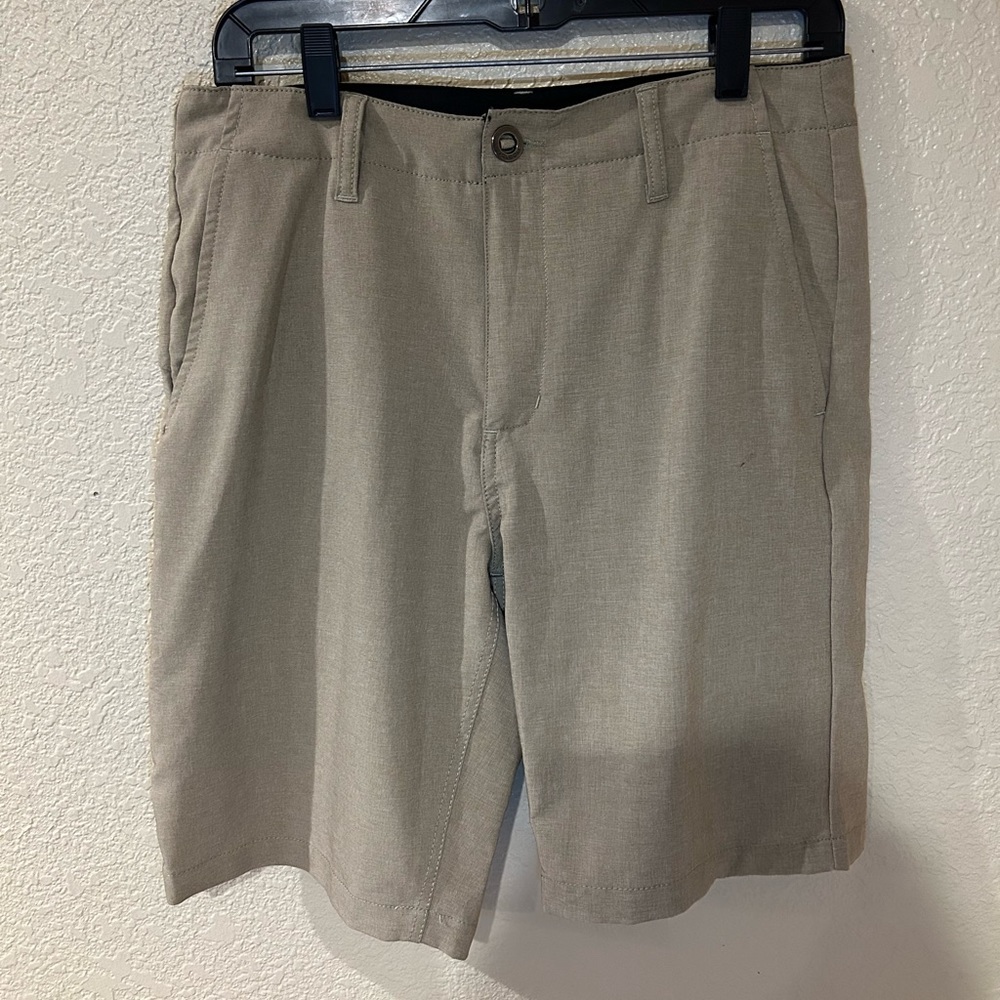 Volcom Surf & Turf Tan Shorts Size 30